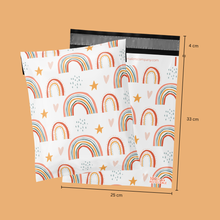Cargar imagen en el visor de la galería, Bolsa de envío 25x33 cm | Rainbow – Pack 100 piezas