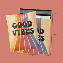Cargar imagen en el visor de la galería, Bolsa de envío 25x33 cm | Good Vibes – Pack 100 piezas
