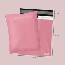 Cargar imagen en el visor de la galería, Bolsa de envío 25x33 cm | Rosa – Pack 100 piezas