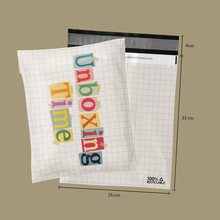 Cargar imagen en el visor de la galería, Bolsa de envío 25x33 cm | Unboxing Time – Pack 100 piezas