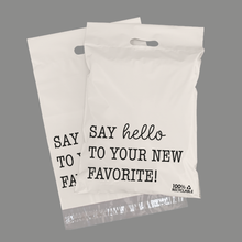 Cargar imagen en el visor de la galería, 30cm x 35cm Bolsa con Agarradera "Say Hello To Your New Favorite Beige" (100 Piezas)
