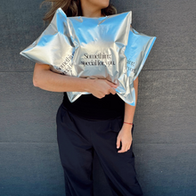 Cargar imagen en el visor de la galería, 25cm x 33cm Bolsa "Something Special For You" - Plateada Premium (100 piezas)