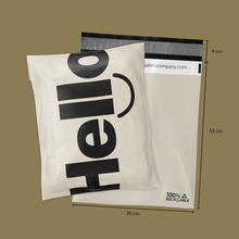 Cargar imagen en el visor de la galería, Bolsa de envío 25x33 cm | Hello – Pack 100 piezas