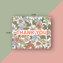 Cargar imagen en el visor de la galería, Tarjetas de Agradecimiento 10x12 cm | Summer Flowers