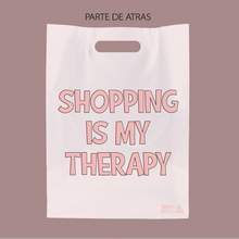 Cargar imagen en el visor de la galería, 35cm x 45cm Shopping is my Therapy (100 Piezas)