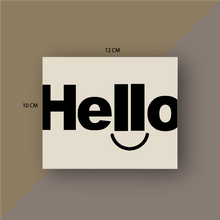 Cargar imagen en el visor de la galería, Tarjetas de Agradecimiento 10x12 cm | HELLO