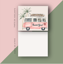 Cargar imagen en el visor de la galería, Tarjetas de Agradecimiento 10x12 cm | Beach