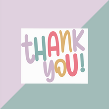 Cargar imagen en el visor de la galería, Thank You Cards "thankyou!"