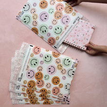 Cargar imagen en el visor de la galería, Bolsa de envío 25x33 cm | Burbuja Happy Faces – Pack 100 piezas