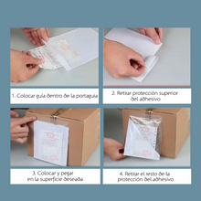 Cargar imagen en el visor de la galería, 24cm x 18cm Bolsa Portaguia (100 piezas)