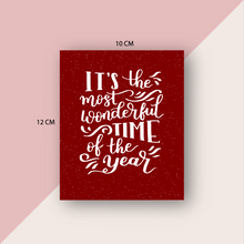 Cargar imagen en el visor de la galería, Promoción 30cm x 35cm Bolsas + Tarjetas "Its the most wonderful time" (100 piezas de cada una)