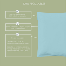 Cargar imagen en el visor de la galería, 25cm x 33cm Bolsa "Lisa Azul" (100 Piezas)