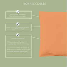 Cargar imagen en el visor de la galería, 25cm x 33cm Bolsa "Lisa Naranja" (100 Piezas)