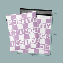 Cargar imagen en el visor de la galería, Bolsa de envío 25x33 cm | Pretty Things Inside – Pack 100 piezas