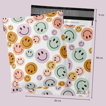 Cargar imagen en el visor de la galería, 35cm x 48cm Bolsa "Happy Faces" (100 Piezas)