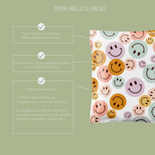 Cargar imagen en el visor de la galería, Bolsa de envío 25x33 cm | Happy Faces – Pack 100 piezas