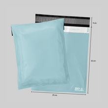 Cargar imagen en el visor de la galería, 25cm x 33cm Bolsa "Lisa Azul" (100 Piezas)