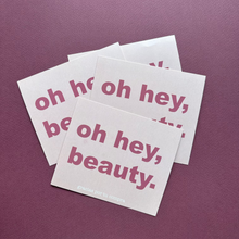 Cargar imagen en el visor de la galería, Tarjetas de Agradecimiento 10x12 cm | oh hey, beauty.