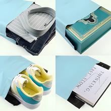 Cargar imagen en el visor de la galería, 25cm x 33cm Bolsa "Lisa Azul" (100 Piezas)