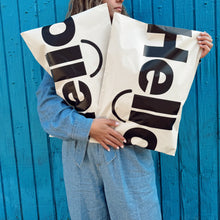 Cargar imagen en el visor de la galería, 35cm x 48cm Bolsa "Hello" (100 Piezas)