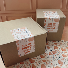 Cargar imagen en el visor de la galería, Sticker para caja "Pink Flowers"