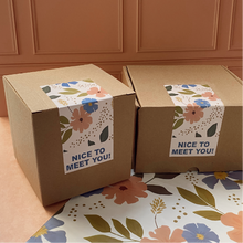Cargar imagen en el visor de la galería, Stickers para cajas 8x 18 cm | Spring Flowers