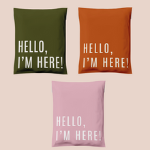 Cargar imagen en el visor de la galería, 25cm x 33cm Bolsa Mix Pack "Hello, Im Here" (100 Piezas)