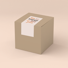 Cargar imagen en el visor de la galería, Stickers para cajas 8x 18 cm | I'm So Happy To See You