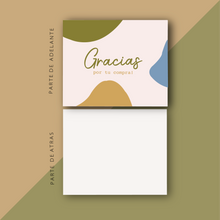 Cargar imagen en el visor de la galería, Tarjetas de Agradecimiento 10x12 cm | Gracias