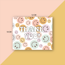 Cargar imagen en el visor de la galería, Tarjetas de Agradecimiento 10x12 cm | Happy Face