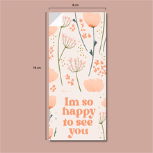 Cargar imagen en el visor de la galería, Stickers para cajas 8x 18 cm | Pink Flowers