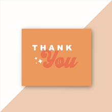 Cargar imagen en el visor de la galería, Thank You Cards "Thanks You Orange"