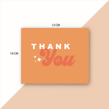 Cargar imagen en el visor de la galería, Thank You Cards "Thanks You Orange"