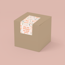 Cargar imagen en el visor de la galería, Sticker para caja "Pink Flowers"