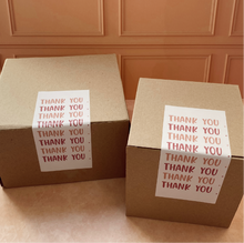 Cargar imagen en el visor de la galería, Stickers para cajas 8x 18 cm | THANK YOU THANK YOU