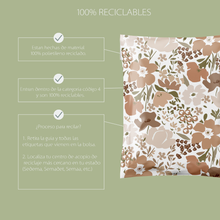 Cargar imagen en el visor de la galería, Bolsa de envío 25x33 cm | Nude Flowers – Pack 100 piezas
