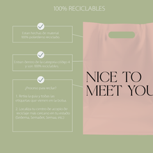 Cargar imagen en el visor de la galería, Bolsa de tienda 35cm x 45cm | Nice to meet you  – Pack 100 piezas
