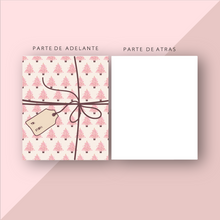 Cargar imagen en el visor de la galería, Promoción 35cm x 48cm Bolsas &quot;Pink Christmas&quot; + Tarjetas &quot;Pink Christmas&quot; (100 piezas de cada una)
