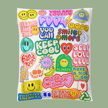 Cargar imagen en el visor de la galería, 35cm x 48cm Bolsa "Stickers" (100 Piezas)
