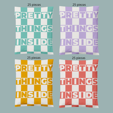 Cargar imagen en el visor de la galería, Bolsa de envío 25x33 cm | Pretty Things Inside – Pack 100 piezas
