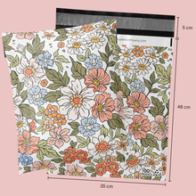 Cargar imagen en el visor de la galería, 35cm x 48cm Bolsa "Summer Flowers" (100 Piezas)
