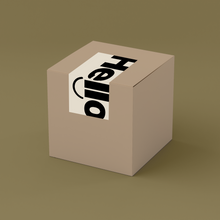 Cargar imagen en el visor de la galería, Sticker para caja &quot;HELLO&quot;
