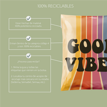 Cargar imagen en el visor de la galería, 25cm x 33cm Bolsa &quot;Good Vibes&quot; (100 Piezas)
